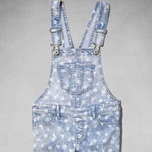kids floral overalls